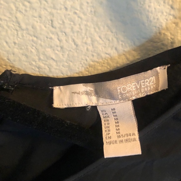 Embroidered and beaded black sheer tank dress ✨✨💐 - Picture 3 of 5